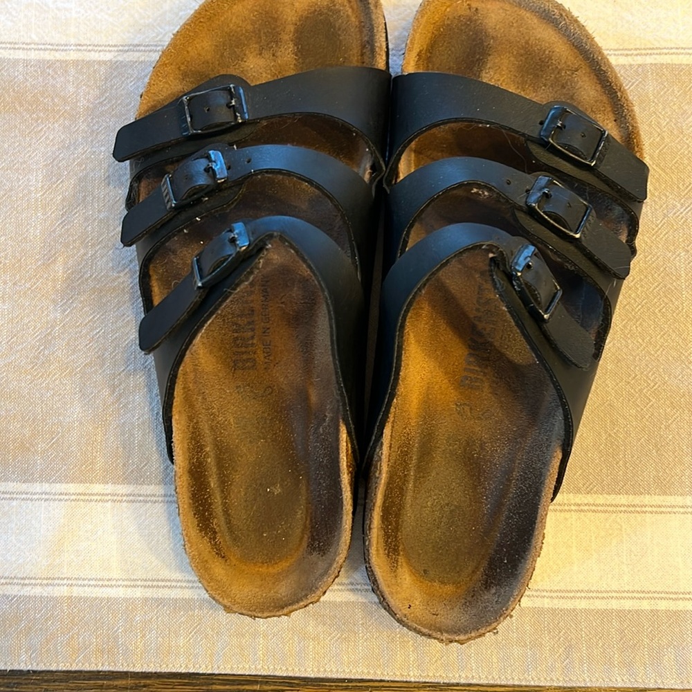 Birk Black Florida Sandal